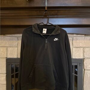 Nike Black Quarter-Zip Jacket
